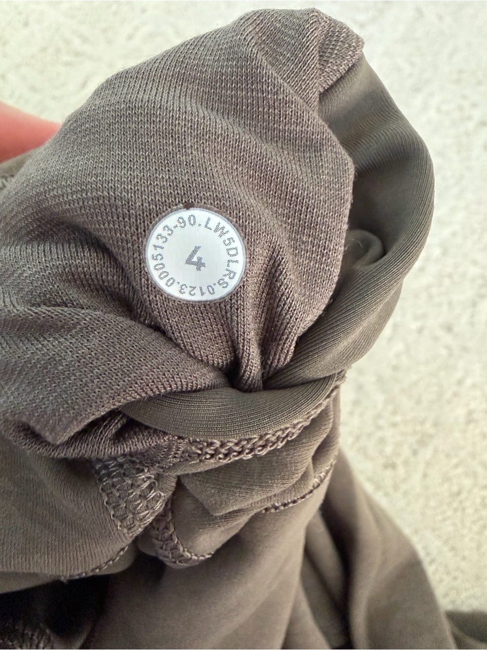Lululemon Wunder Train High-Rise Tight – Textured Green/Brown – Size 4 - Picture 8 of 8